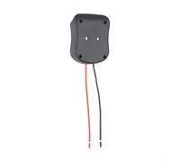 18V Battery Adapter with Dock Holder and 14 Awg Wire Designed for External Power Output from Lithium Ion Battery Packs in Various Devices