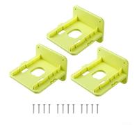 18V Battery Organizer Wall Mount Holder Fits For P102 P103 P104 Batteries Secures Placement and Eliminates Clutter on Walls (3pcs)