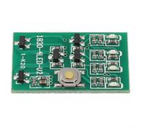 18V Battery Protection Circuit Board for for Makita BL1830 BL1840 BL1850 Lithium Ion Power Tool Battery Replacement, Rechargeable PCB with Overcharge Overcurrent Management System(LED)