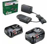 18V Battery Starter Kit with Charger, 2.0Ah and 3.0Ah Batteries. Bosch