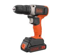 Black+Decker Black & Decker 18V Cordless Drill Driver X1 1.5Ah Battery + Charger Bcd001C1-Gb