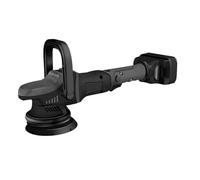 18V Cordless Car Polisher 15mm Orbit 2000-4800 OPM Portable Buffer with 7 Variable Speed 2Pcs 4.0Ah Battery Runs Smoothly