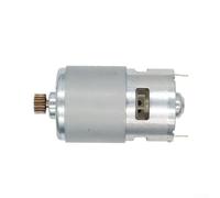 18V Cordless Drill Motor, 775 Engine with 16-Tooth Gear, 13mm Chuck, Bimetal Construction for Power Tools, Silver