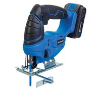 Silverline 18V Jigsaw Cordless Variable Speed 2Ah Li-ion Battery Fast Charger