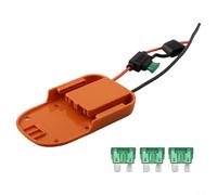 18V for battery Adapter for Ridgid for aeg, Power Connector with 30A Fuse Switch, 14AWG Wire Interface for L1815R B1820R R840084 AC840083 Tools