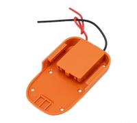 18V for battery Adapter for RIDGID Power Connectors, 12AWG Li-ion Dock | Converter Compatible with for aeg Tools, Orange Plastic Interface for Seamless Tool Integration