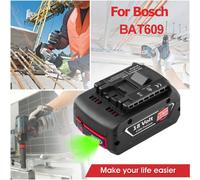 For Bosch GBA 18V 7Ah Li-ion Battery BAT609 BAT610 BAT618 BAT620 17618 25618-01