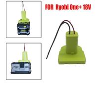 18V Li-Ion Battery Output Adapter DIY Converter For 3D Printing - ABS+PC Housing, 12AWG Wire, 150mm Outlet - For RB18L50, BPL1820, P102-P109