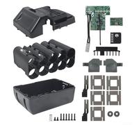 18V Li-Ion Battery Plastic Case Box with PCB Protection Circuit Board, 10-Cell Design for BSL1830 Replacement, Stable Charging Performance, for DIY Battery Pack Assembly and Repair