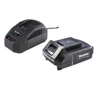 18V Li-Ion Starter Set 3: 2.0Ah Battery + 2.4A batchr Kit