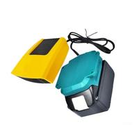 18V Portable Heater And Defogger With Short Circuit Protection For Reliable Performance In Variable Conditions(blue)