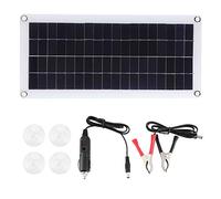 18V Portable Solar Charger, 20W Dual USB Photovoltaic Module, Polycrystalline Silicon, Outdoor Camping Travel - High Conversion Efficiency, Waterproof IP65, Ideal for