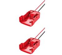 18V Power Converters Set with 30 A Circuit Protections Heavy Dutys Wiring Terminals for 18V Battery Electric Vehicles Electric Wheel Adapter with Fuses