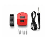 18V Soldering Iron Kit Cordless Adjustable Temp Dual USB Soldering Station