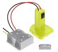 18V to 12V Aadpter Converter for Ryobi 18V DC Battery Voltage Converter Regulator 15A MAX 180W Automatic Buck Converter Power Wheels Aadpter with Switch for DIY