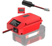 18V to 12V Step-Down Converter for Einhell 18V Battery | DC Power Supply, Cigarette Lighter Adapter - Great for Power Tools, LED Strip Lights and DIY Robotics Projects