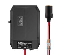 18V to 12V Step-Down Converter for Makita Battery, Power Wheels Battery Adapter, 5V-13V Buck Converter with Cigarette Lighter Socket, Car Appliance & Fridge Charger, DIY Power Station