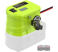 18V to 12V Step-Down Converter for Ryobi Battery, Power Wheels Battery Adapter, 5V-13V Buck Converter with Cigarette Lighter Socket, Car Appliance & Fridge Charger, DIY Power Station