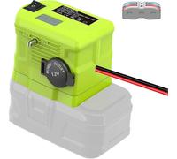 18V to12v Step Down Converter for Ryobi 18v Battery, Power Wheels Battery Adapter, Voltage ReducerTransformer Adapter with Cigarette Lighter
