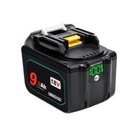 18V9000mAh Lithium-ion Battery Pack for Power Tools, Compatible with Makita(1pcs9Ah)