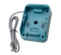 18W Adapter with DC Output USB-A and USB-C for Use on For 18V Lithium Battery Powered Work Lights Fans and Other 12V For 18V Devices