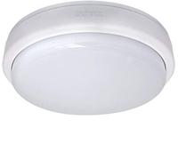 18w LED Bulkhead Ceiling Light Mounted Round Dome 6500k Cool White Ideal for Office, Hotels, Corridoors, Indoor car Parks, Bathroom, Warehouse, Lobby, Home, Sheds