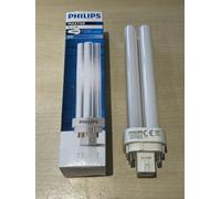 PHILIPS 18watt 4pin G24q-2 PLC Double Turn Colour 840 Cool White 4000K Compact Fluorescent Lamp