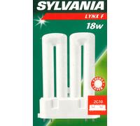 18W Sylvania 2G10 4 Pin Lynx F CFL Low Energy 4000K 840 Cool White Light Bulb