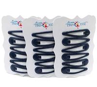 18x Hair clips barrettes Navy Blue School Uniform dark blue Colour hair Clips Slides Sleepies Snaps Bendies for Girls