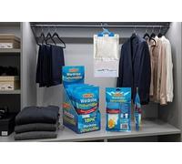 18x Hanging Wardrobe Dehumidifier, Condensation Remover, Moisture Absorber, Dehumidifiers for Home Damp, Mould, Moisture in Wardrobe, Bedroom, Caravan, Bathroom, Basement