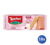 18X Multipack Loacker Wafer 150G Raspberry-Yogurt