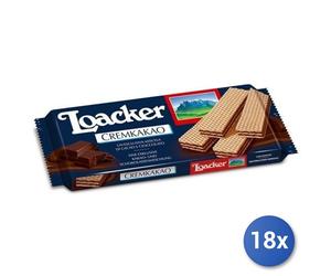 18x Multipack Loacker Wafer Gr 175 Cremkakao 10736
