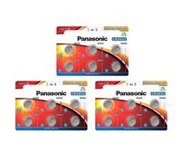 18x Panasonic CR2032 Lithium Coin Cell 2032 3V Battery Car Key Fobs Toys Remote