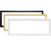 18x12 Inch 24mm Thin Panoramic Picture Frame | White Panoramic Photo Frame & Poster Frame for Pictures, Photos, Documents, Jigsaw Puzzles, Artwork | Landscape or portrait Wall Mount Display