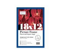 18x12 Inch Blue Photo Frame Wall Mountable Picture Frame Standard Photograph Size, 18" X 12" (46 X 31cm)