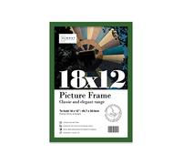 18x12 Inch Green Photo Frame Wall Mountable Picture Frame Standard Photograph Size, 18" X 12" (46 X 31cm)