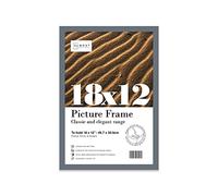 18x12 Inch Grey Photo Frame Wall Mountable Picture Frame Standard Photograph Size, 18" X 12" (46 X 31cm)