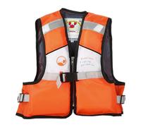 18x12 Inch Kids Life Jacket, High Buoyancy Vest with Reflective Strips & Whistle, Bright Color Swim Vest for Boat, Fishing, Rafting