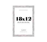 18x12 Picture Frame, Display 18x12 Pictures (45.7 x 30.5cm) Picture Frame for wall Display - Distressed Wood - 1 Pack