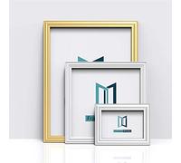 18X14 White Picture Frame, Devon Range Traditional Style MDF Photo Poster Frame, Shatterproof Styrene, Portrait Landscape Wall Hanging