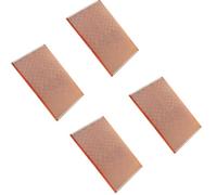 18x30cm Copper Clad Laminate with 2.54mm Hole Spacing for Electronic Testing and Prototyping with Enhancing Stability 4pcs Single Side Bakelite Board