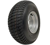 18x6.50-8 Lawnmower Grass Tyre On Rim 4 Ply Wanda P332 4x4” PCD Rim Tubeless