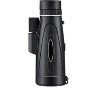 18x62 Telescopes for Adults Kids Beginners Telescopes for Astronomy Portable Optical HD Lens Monocular Telescope with Tripod Mobile Phone Clip Black One Size