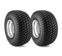 18x8.50-8 Golf Cart Wheels and Tires,18x8.50-8 Lawn Mower Tires and Wheel Assembly, 4-Ply, Tubeless, 4 Lug 4" PCD Fit Club Car, E-Z-GO, Yamaha Golf Cart and Tractor(2 PCS)