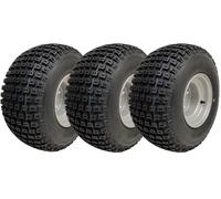 18x9.50-8 ATV Knobby Tyre Fitted on 4 Stud 100mm PCD Rim Wanda P322 (Set of 3)
