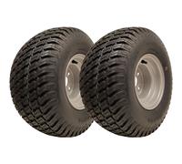 18x9.50-8 Lawnmower Wheels 4 Stud Multi Turf 100mm 6ply 595kgs each (Set of 2)