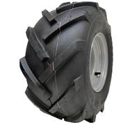 18x9.50-8 Open centre, cleated, rotovator lug ind plant tyre on a 4 stud 100mm P