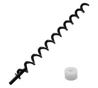 19 1/2" Auger Shaft Screw Replacement Parts for Pit Boss 820 Series Pellet Grills, Auger Flighting Shaft & Auger Motor Bushing for Pit Boss 820D 820D3 820S 820SC 820FB 820XL, Replace Part 74070