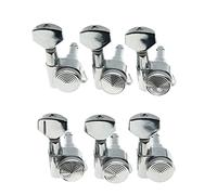 19:1 Tuning Ratio 6 Inline Guitar Locking Tuning Keys Guitar Tuners Pegs Machine Heads Guitar Knobs Tuning Keys