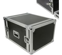 19" 10U Equipment Patch Panel Flight Case Transit Storage Handle DJ PA Mixer Box